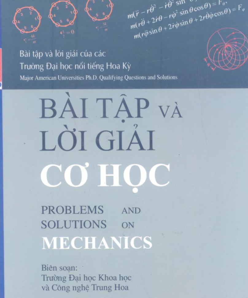 BỘ SÁCH VẬT LÍ YUNG - KUO LIM BÀI TẬP CƠ HỌC Miễn phí